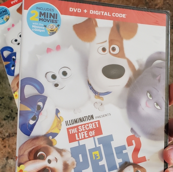 DreamWorks Secret Life of Pets 2 DVD and Digital code New and Sealed! Minions! - Picture 4 of 4